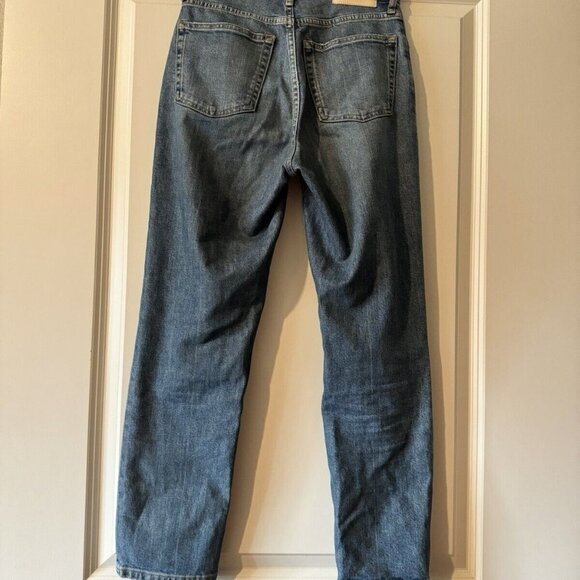 Everlane Women's High Rise Straight Jeans Size 25 Ankle - Picture 5 of 5